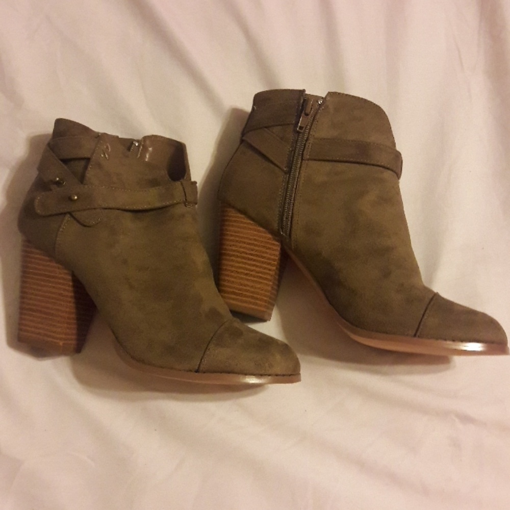 Taupe Booties
